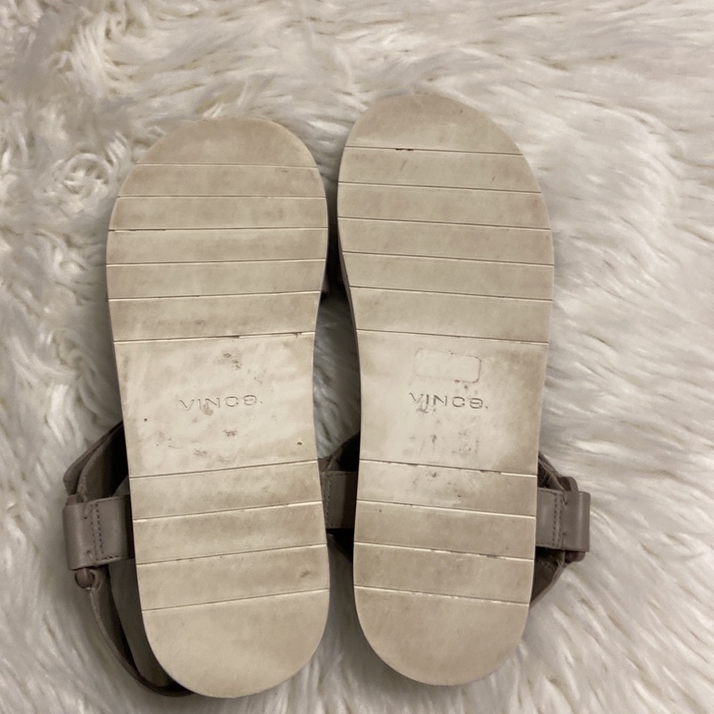 VINCE Sandals size 9 excellent condition color dark gray see all pictures - Picture 8 of 16